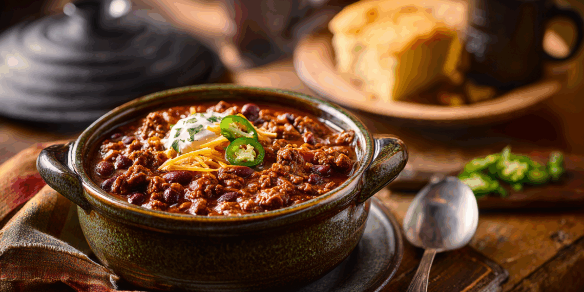 Smoky Beef And Bean Chili