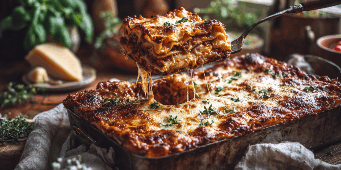 Classic Homemade Lasagna