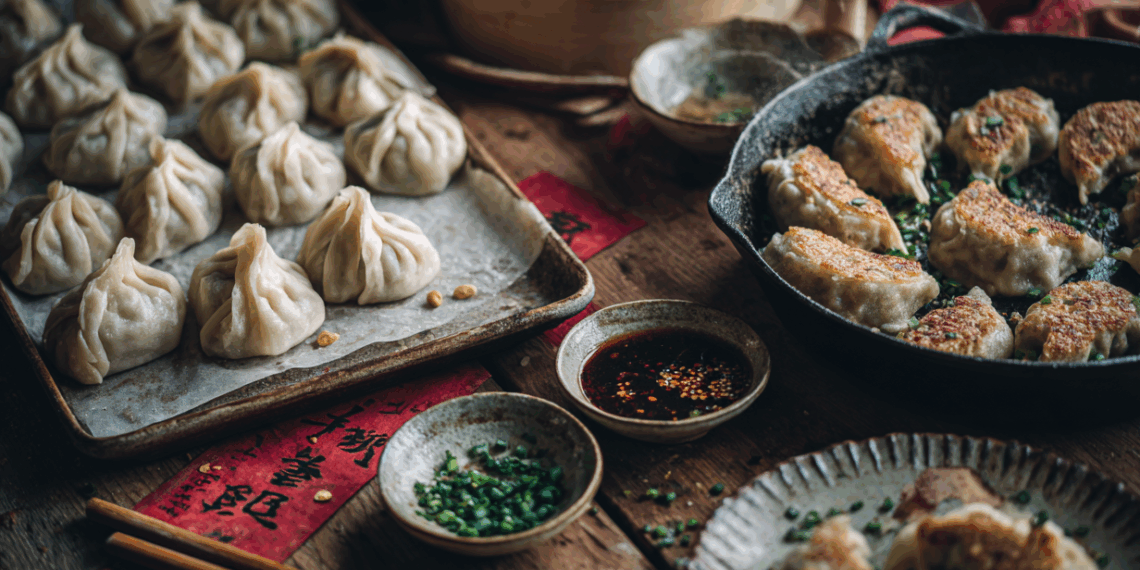 Pork And Chive Dumplings