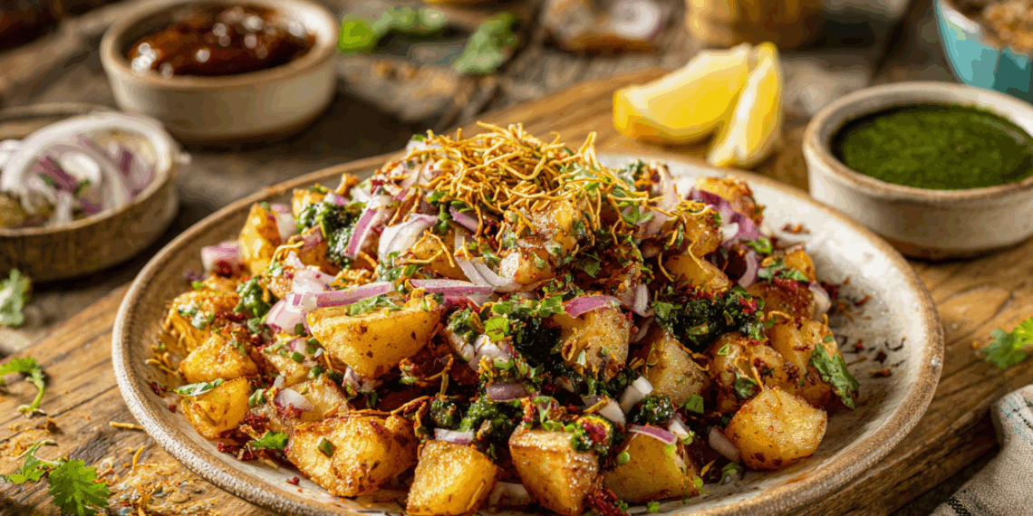 Classic Indian Aloo Chaat