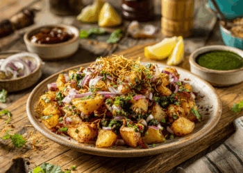 Classic Indian Aloo Chaat
