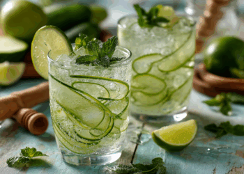Cucumber Mint Sparkler
