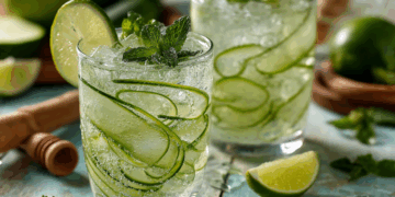 Cucumber Mint Sparkler