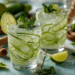 Cucumber Mint Sparkler