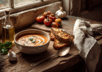 Roasted Heirloom Tomato Soup