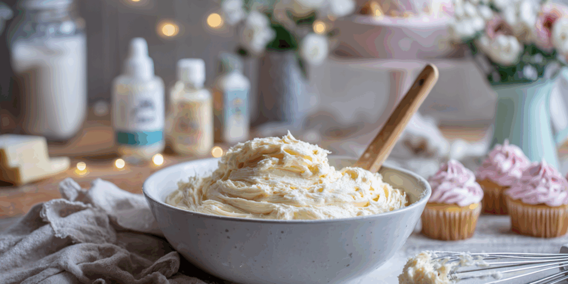 Perfect Classic Vanilla Buttercream Frosting For Any Dessert - Thefoodiebunch Classic Vanilla Buttercream Frosting