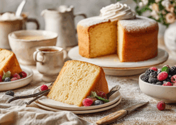 Classic Vanilla Bean Butter Cake