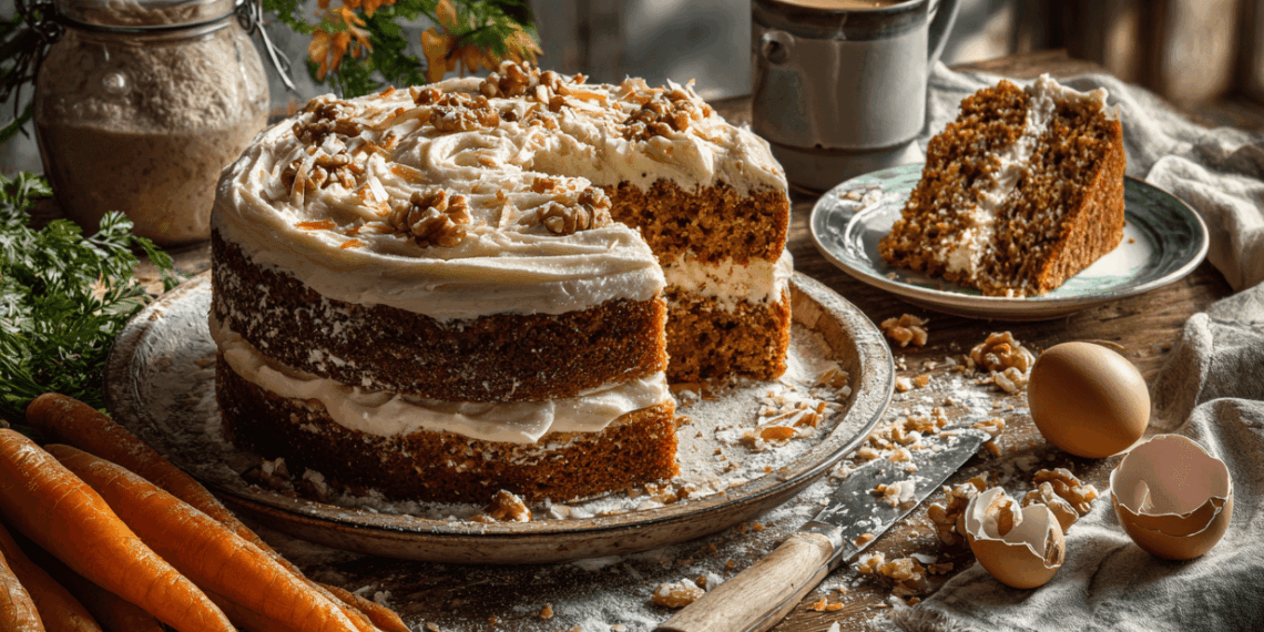 Classic Spiced Carrot Cake