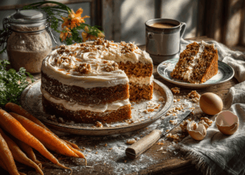Classic Spiced Carrot Cake