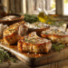 Garlic-Herb Crusted Bone-In Pork Chops