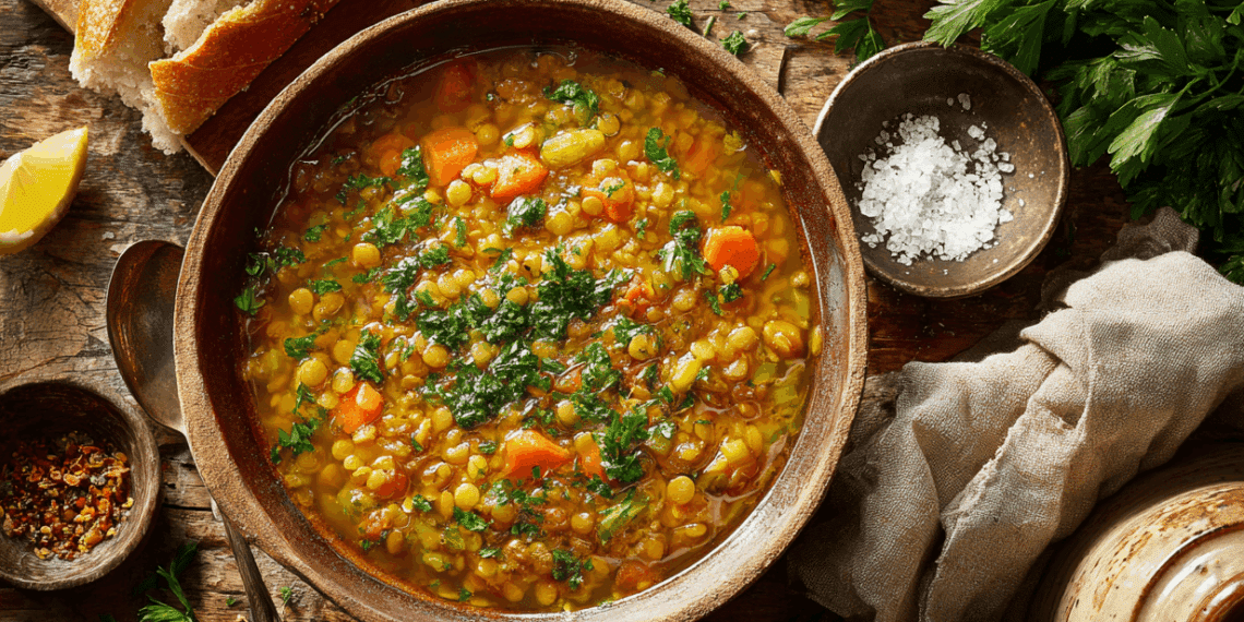 Hearty Mediterranean Lentil Soup