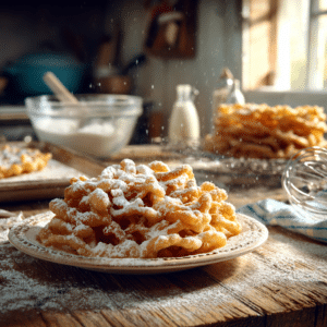 Classic Carnival Funnel Cake