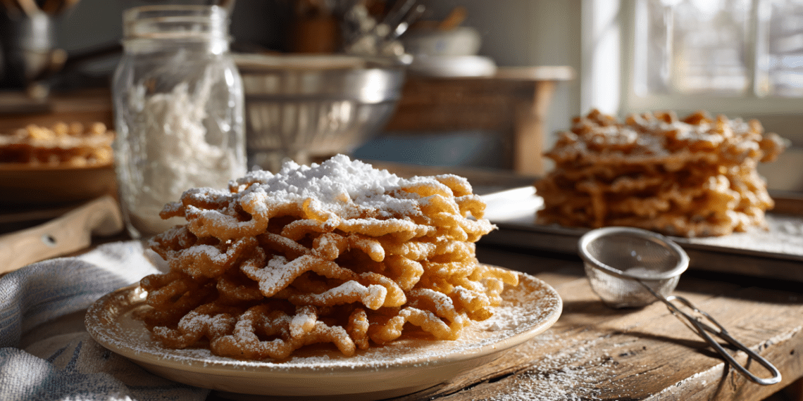 Classic Carnival Funnel Cake