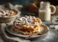 Crispy Carnival Delight: Homemade Classic Funnel Cake - Thefoodiebunch Classic Funnel Cake