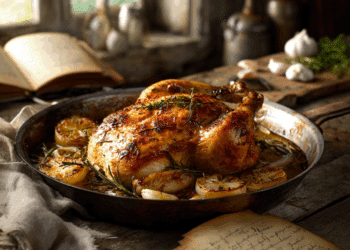 Rustic Herb Chicken Inspired By My Old Recipe Book