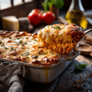 Baked Spaghetti With Herbed Tomato Ragu