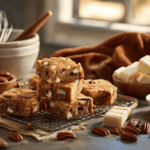Brown Butter Pecan Blondies