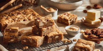 Brown Butter Pecan Blondies