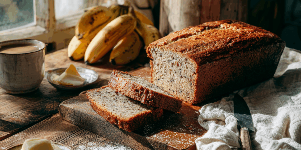 Perfectly Moist And Easy Classic Banana Bread