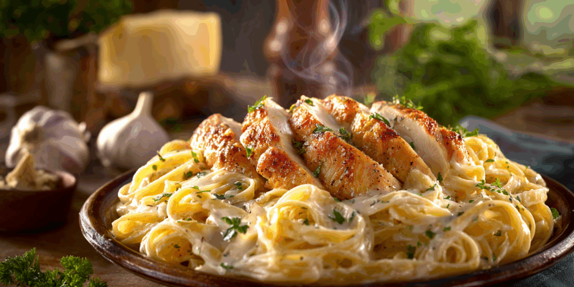 Luxurious Creamy Chicken Alfredo: A Comforting Classic Reimagined