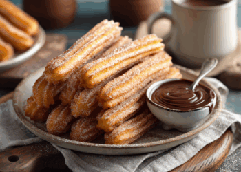 Crispy Golden Churros: A Sweet Spanish Street Food Delight