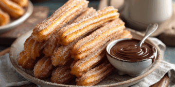 Crispy Golden Churros: A Sweet Spanish Street Food Delight