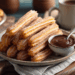 Crispy Golden Churros: A Sweet Spanish Street Food Delight