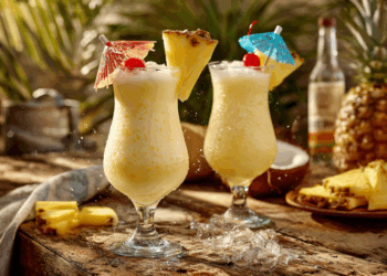 Tropical Bliss: Classic Piña Colada Perfected In Your Blender
