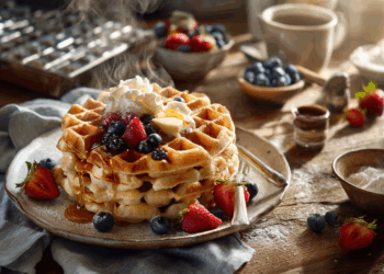 Golden And Crispy Buttermilk Waffles For A Perfect Morning