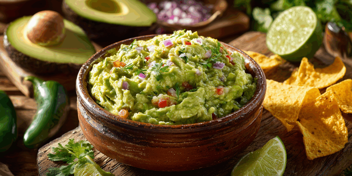 Authentic Mexican Guacamole A Fresh Flavor Explosion