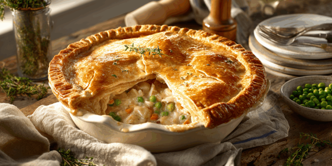 Homemade Chicken Pot Pie: A Classic Comfort Food Delight