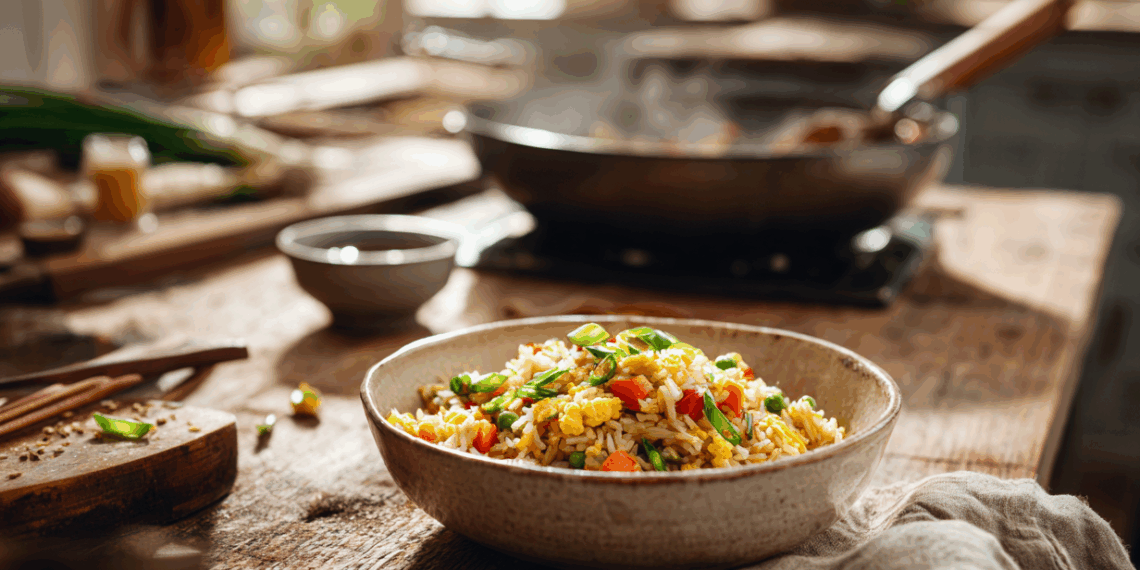 Sizzling Vegetable Fried Rice: A Delicious Chinese Classic