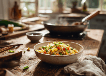 Sizzling Vegetable Fried Rice: A Delicious Chinese Classic