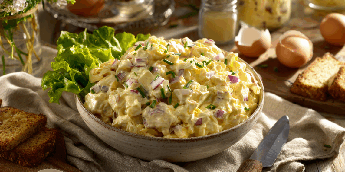 Creamy Classic Egg Salad: A Nostalgic Lunch Delight