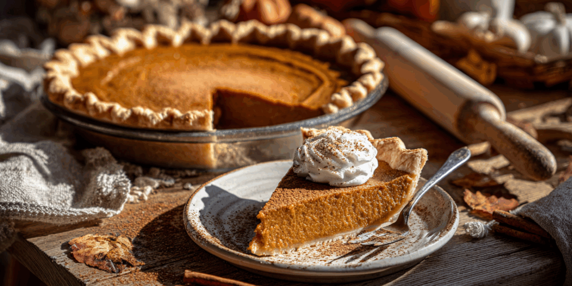 A Slice Of Thanksgiving Tradition: Classic Pumpkin Pie