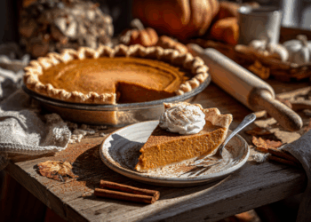 A Slice Of Thanksgiving Tradition: Classic Pumpkin Pie