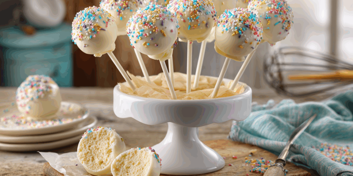 Classic Vanilla Cake Pops