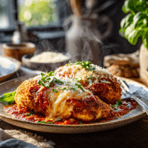 Crispy Chicken Parmesan: A Classic Italian-American Comfort Dish - Thefoodiebunch Easy Chicken Parmesan