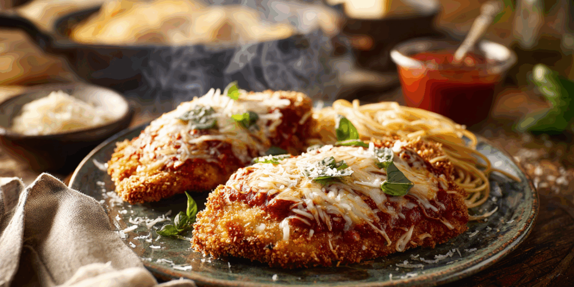 Crispy Chicken Parmesan: A Classic Italian-American Comfort Dish - Thefoodiebunch Easy Chicken Parmesan