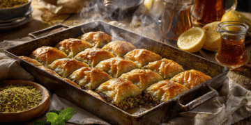 Pistachio Baklava: A Sweet Journey Through Middle Eastern Tradition - Thefoodiebunch Classic Pistachio Baklava