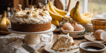 Classic Moist Banana Cake