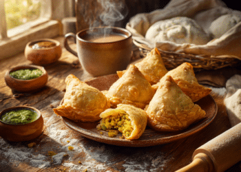 Classic Indian Potato Samosas