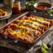 Smoky Chicken Enchiladas With Roasted Chili Sauce