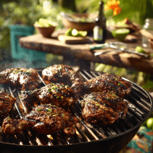 Authentic Jamaican Jerk Chicken
