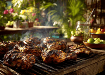 Authentic Jamaican Jerk Chicken