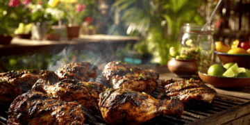 Authentic Jamaican Jerk Chicken