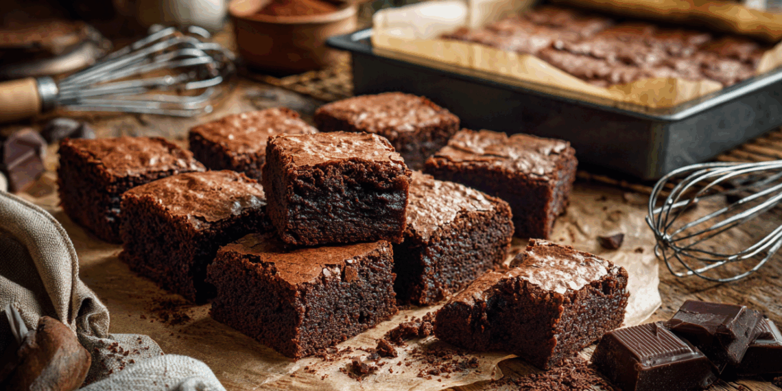 Fudgy Homemade Brownies