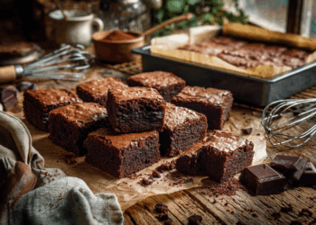 Fudgy Homemade Brownies
