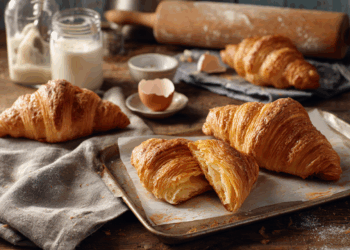 Classic French Butter Croissants