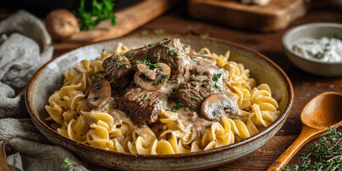Classic Beef Stroganoff